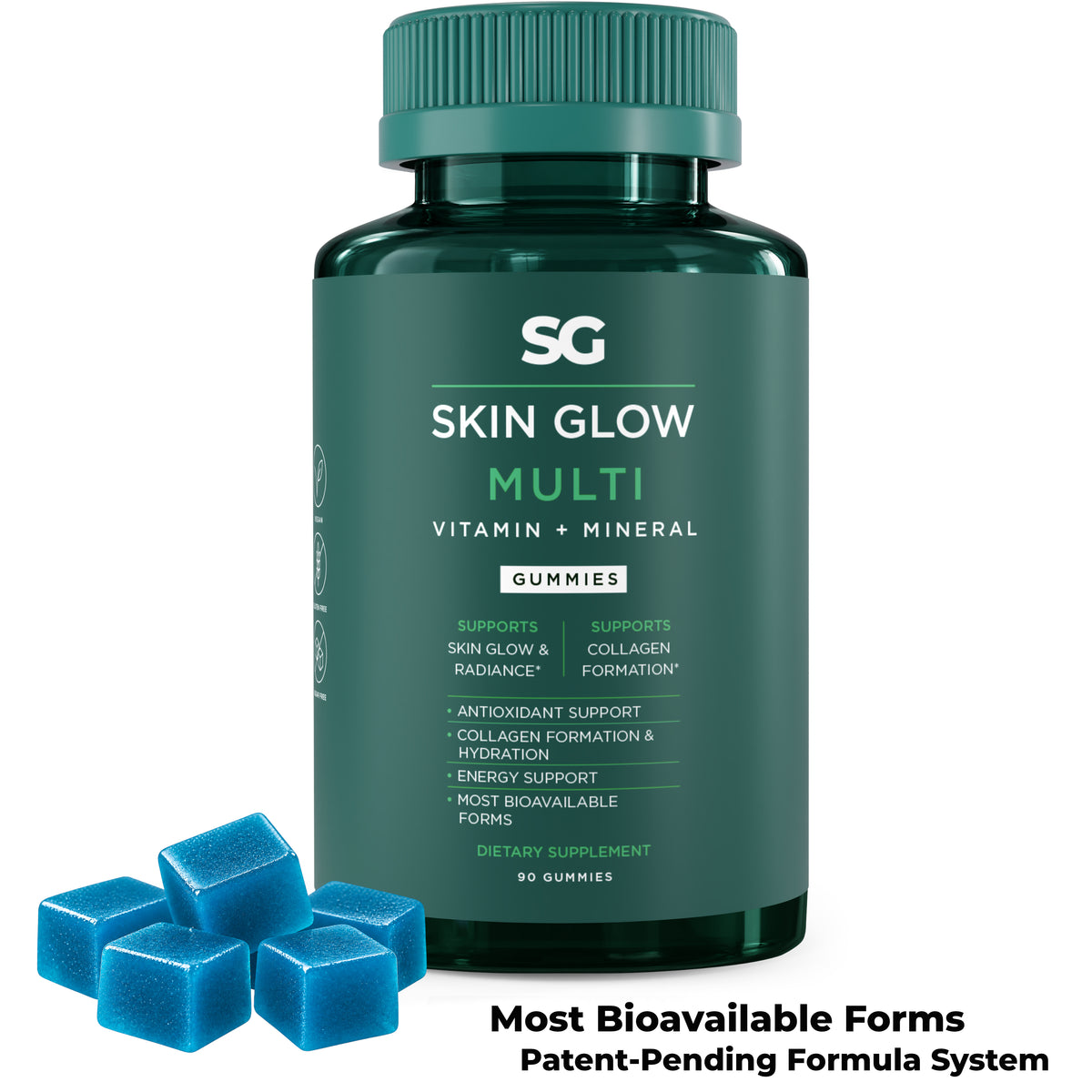 Skin Glow - Multivitamin + Minerals, 90 Gummies